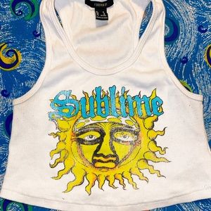 Cropped Sublime Tank